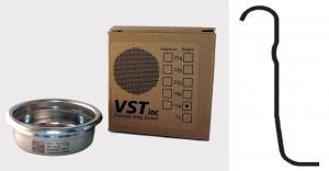 Foto: VST-15-STD: Precizní nerezový filtr na espresso VST 15 gramů - standardní (s výstupkem na boku)