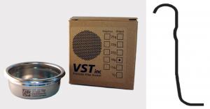 Foto: VST-18-STD: Precizní nerezový filtr na espresso VST 18 gramů - standardní (s výstupkem na boku)