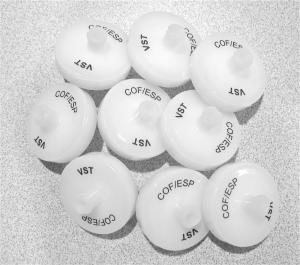 Foto: VST-FILTER-KIT-10: Sada filtrů pro odstranění nerozpuštěných pevných částic z espressa (10 ks)