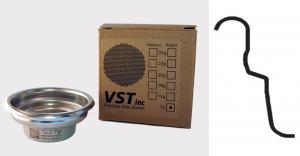 Foto: VST-7-STD: Precizní nerezový filtr na espresso VST 7 gramů - standardní (s výstupkem na boku)