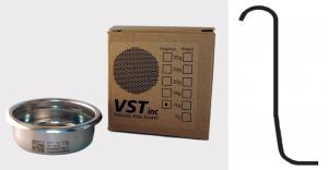 Foto: VST-15-RL: Precizní nerezový filtr na espresso VST 15 gramů - hladký (bez výstupku na boku)