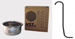 Foto: VST-25-RL: Precizní nerezový filtr na espresso VST 25 gramů - hladký (bez výstupku na boku)