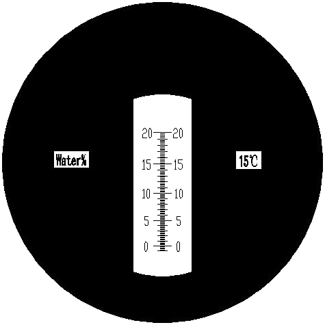 Náhled: Stupnice refraktometru RMK2